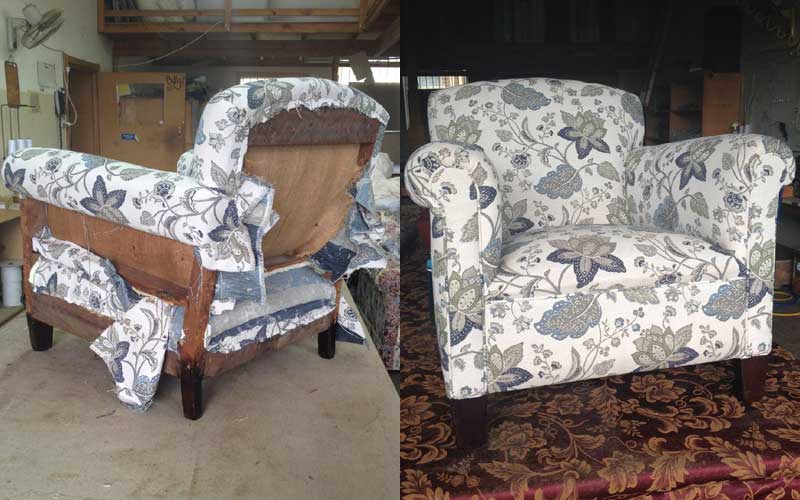 Restoration & Reupholstery - Chair